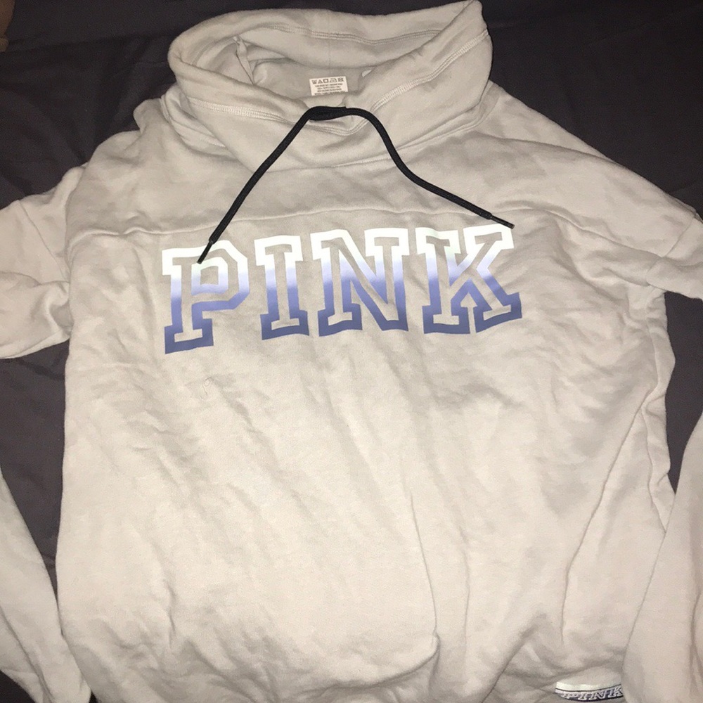 VS PINK COWL NECK PULL OVER SWEATER ‼️